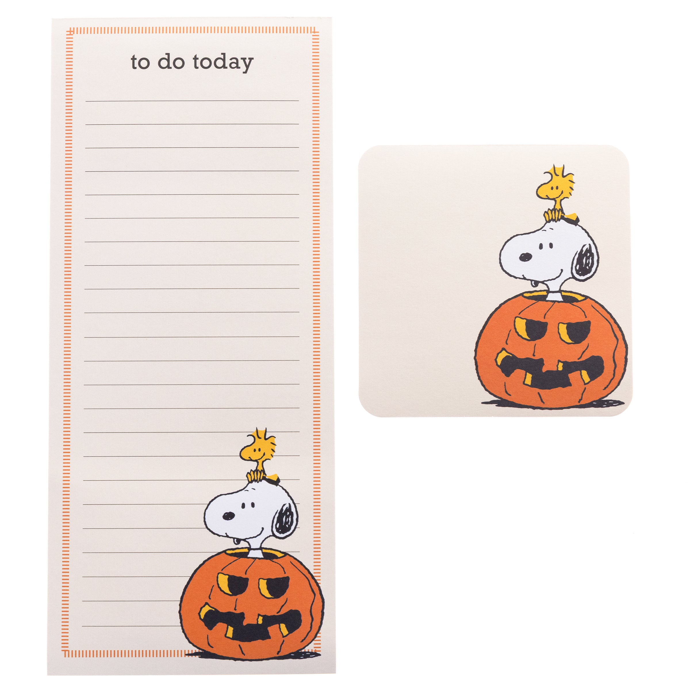 Peanuts® Halloween Notepad Set – Graphique de France