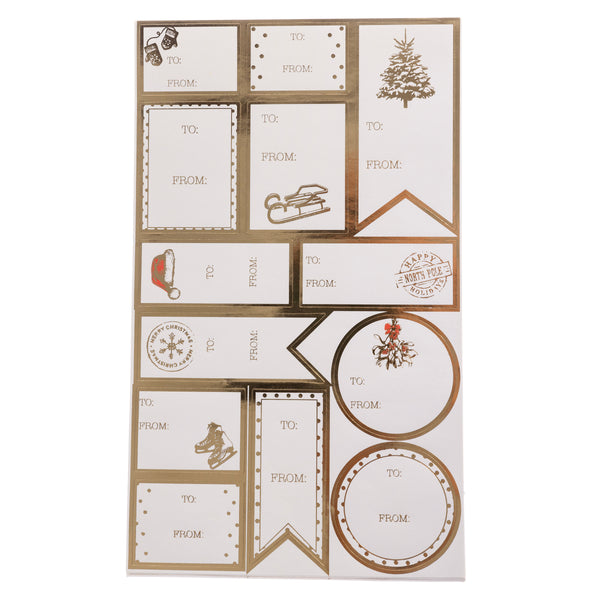 La Petite Noel Icons Holiday Gift Labels