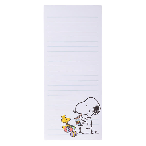 Snoopy with egg Magnetic Notepad