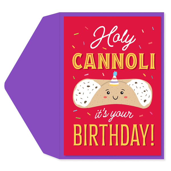Holy Cannoli  Greeting Card