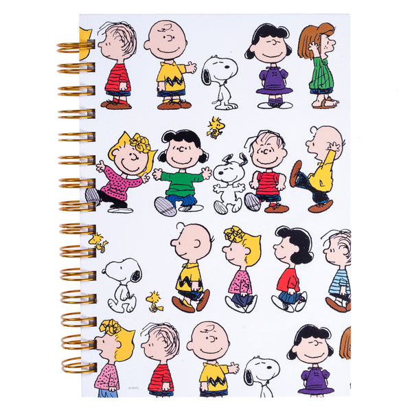 Peanuts™Gang 6 x 8 Spiral Hard Cover Journal
