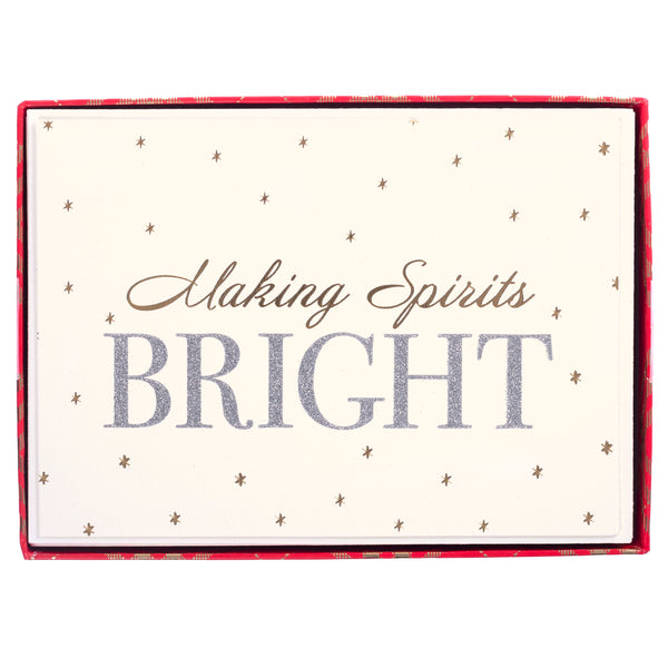 Spirits Bright Large Signature Holiday Boxed Card