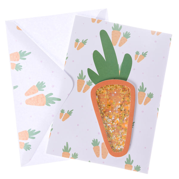 Carrot Easter Handmade Card