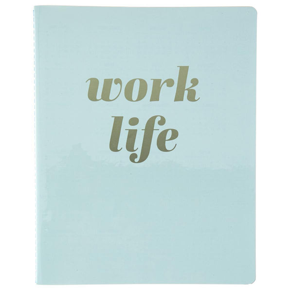 Work Life 8x10 Vinyl Undated Planner