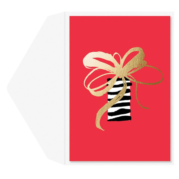 Fancy Gift Mid-Sized Holiday Greeting Card