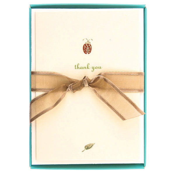 Ladybug La Petite Presse Boxed Thank You Cards