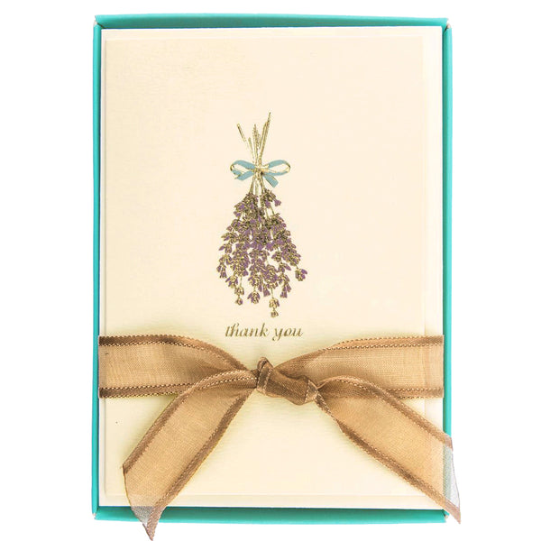Lavender La Petite Presse Boxed Thank You Cards