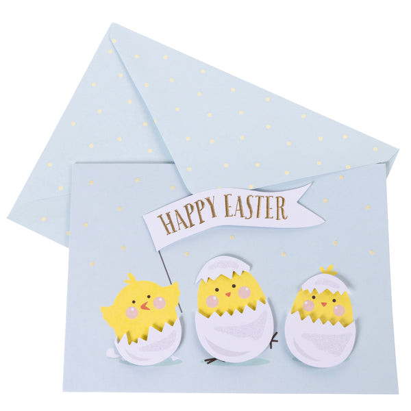 Easter Chicks Easter Handmade Card