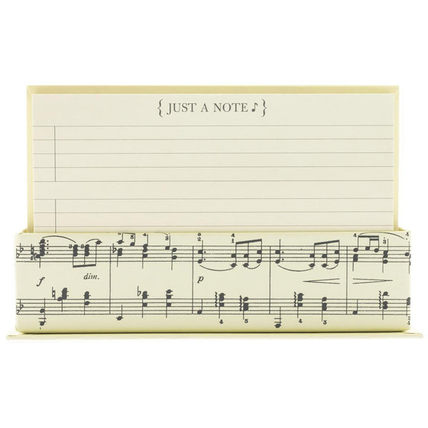 Vintage Musical Note Boxed Flat Notes