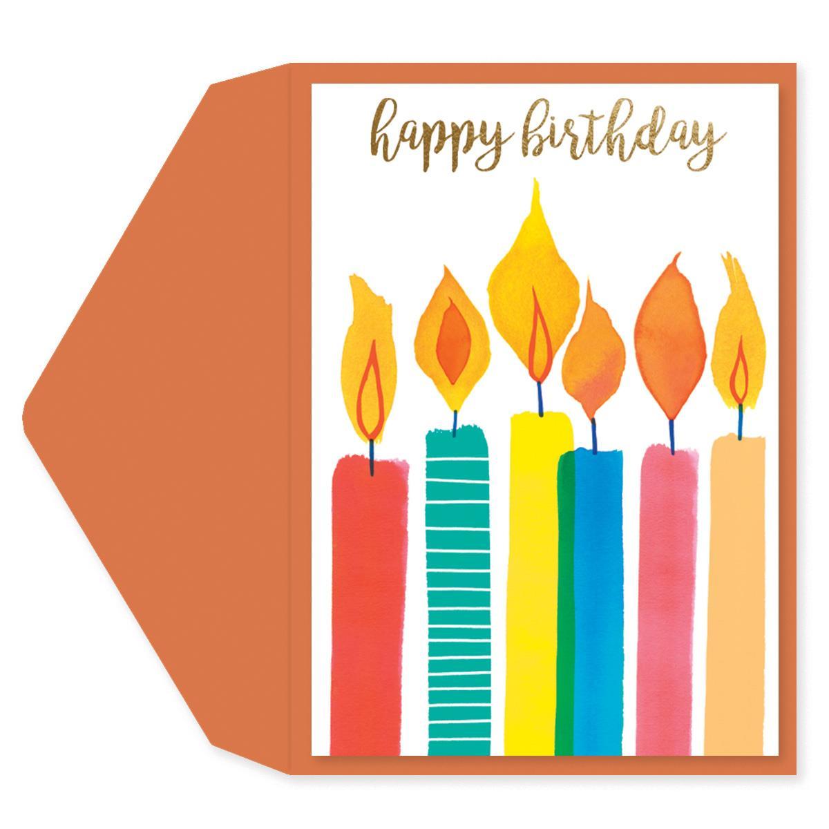 Birthday Candles Birthday Card