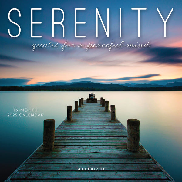 Serenity 7 x 7 Mini Calendar