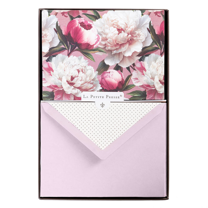 La Petite Presse Pivoine Boxed Correspondence Notes – Graphique de France