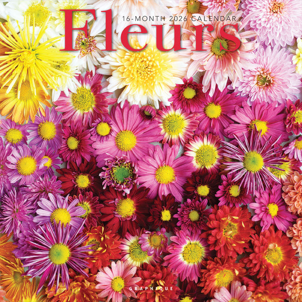 Fleurs 12 x 12 Wall Calendar