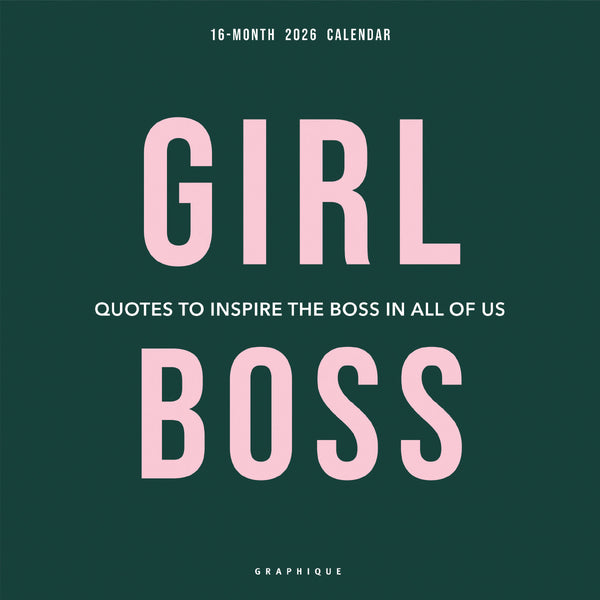 Girl Boss 12 x 12 Wall Calendar