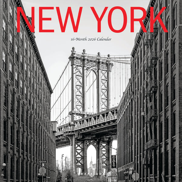 New York 12 x 12 Wall Calendar