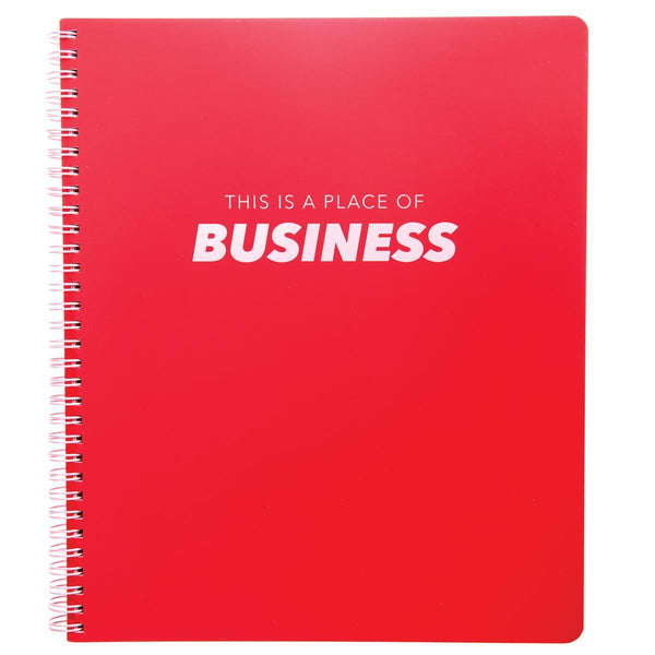 Business Large Spiral Notebook