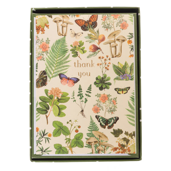 Vintage Botanical Boxed Cards