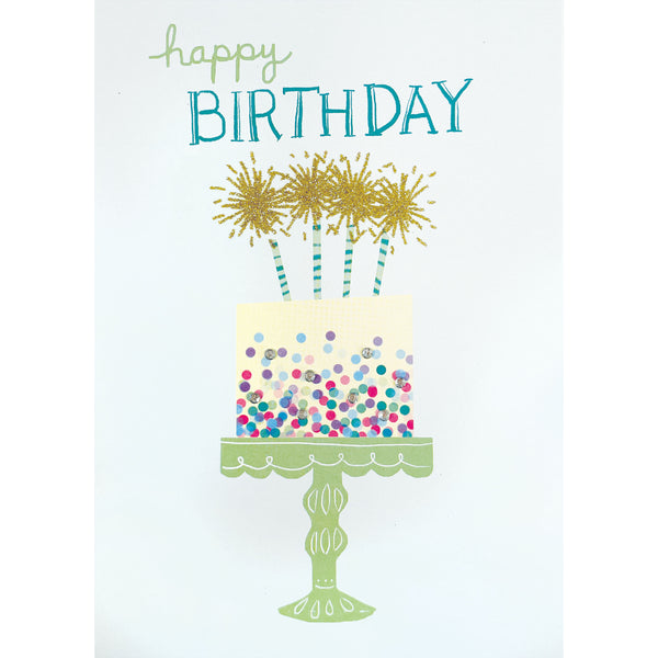 Cake Birthday Handmade Card