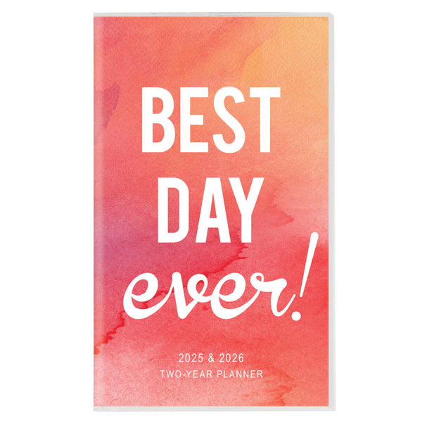 Best Day Ever 2-Year Pocket Planner