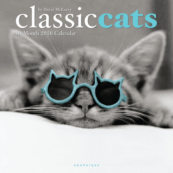 Classic Cats 12 x 12 Wall Calendar