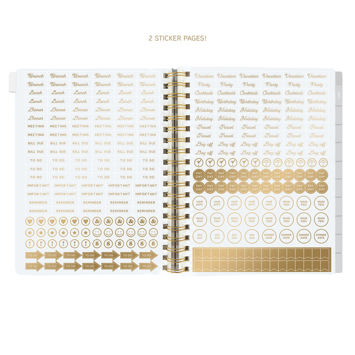Polka Dot 18-Month Hardbound Planner – Graphique de France
