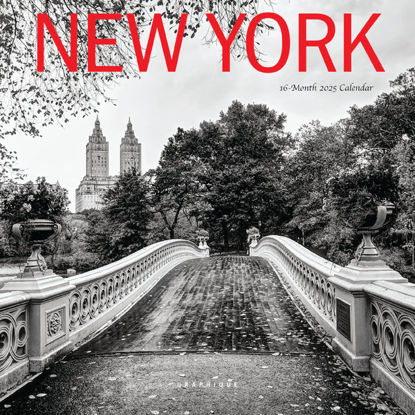 New York 7 x 7 Mini Calendar