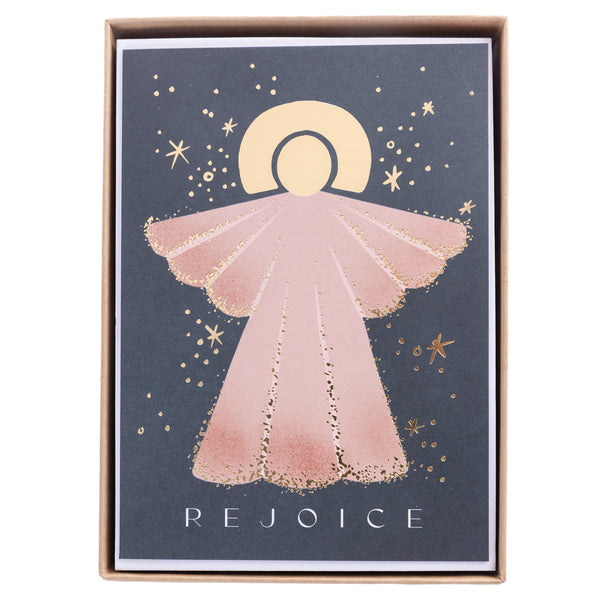 Rejoice Angel Large Classic Holiday Boxed Card