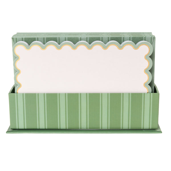 Cottage Stripe Flat Notes