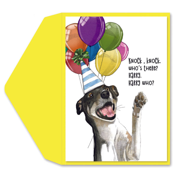 Funny Dog Greeting Card