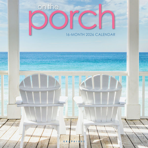 On the Porch 12 x 12 Wall Calendar
