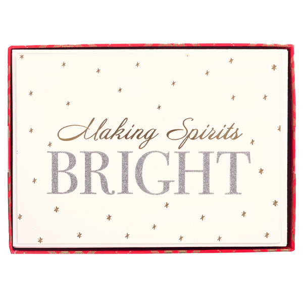 Spirits Bright Large Signature Holiday Boxed Card