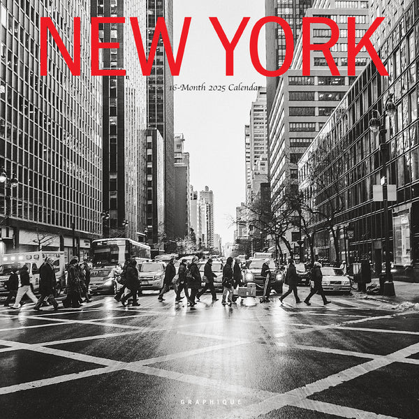 New York 12 x 12 Wall Calendar