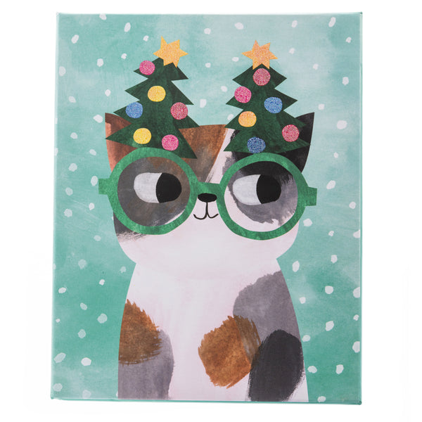 Funny Cats Large Holiday Keepsake Boxed Cards