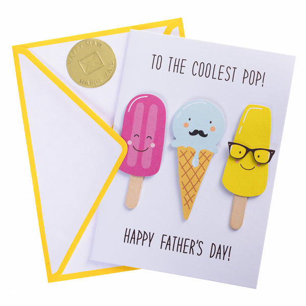 Coolest Pop Father's Day Handmade Card