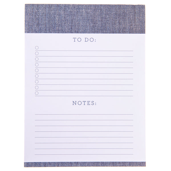 Chambray Large Notepad