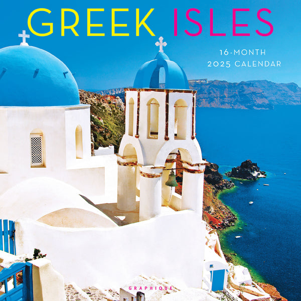 Greek Isles 12 x 12 Wall Calendar