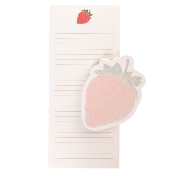 Strawberries Notepad with Die Cut