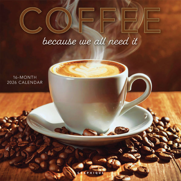 Coffee 12 x 12 Wall Calendar