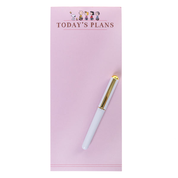 Peanuts Magnetic Notepad with Pen