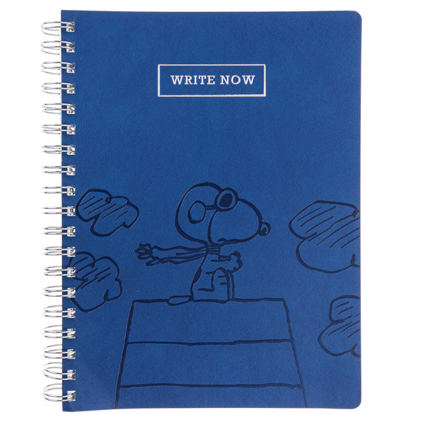 Peanuts&#8482; 8 x 10 Spiral Vegan Leather Journal