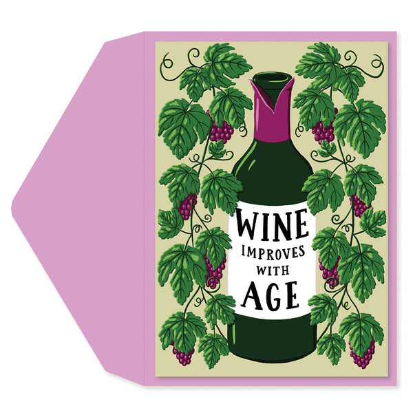 Wine Greeting Card