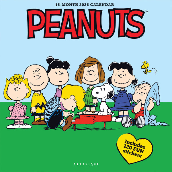 Peanuts®: Happiness Is 12 x 12 Wall Calendar