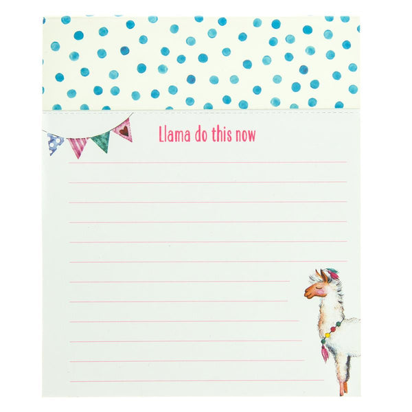 Llama Love Jotter Notepad