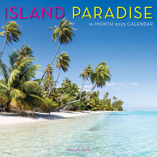 Island Paradise 12 x 12 Wall Calendar