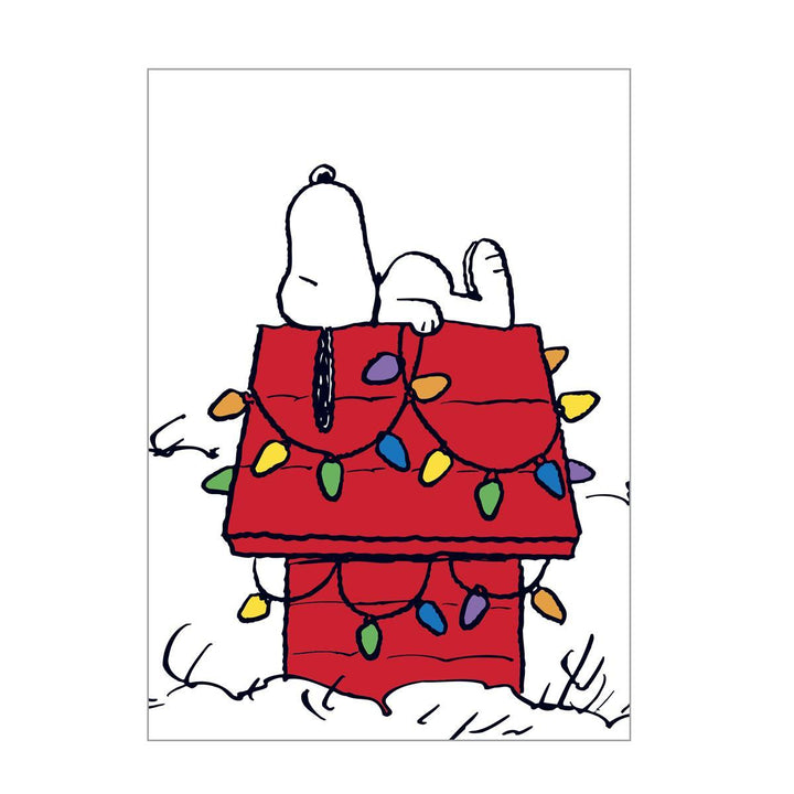 Holiday Petite Assorted Card - Peanuts&#8482; House Holiday Petite Assorted Card