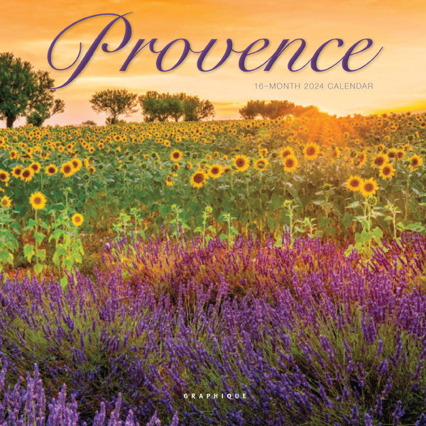 Provence 7 x 7 Mini Calendar