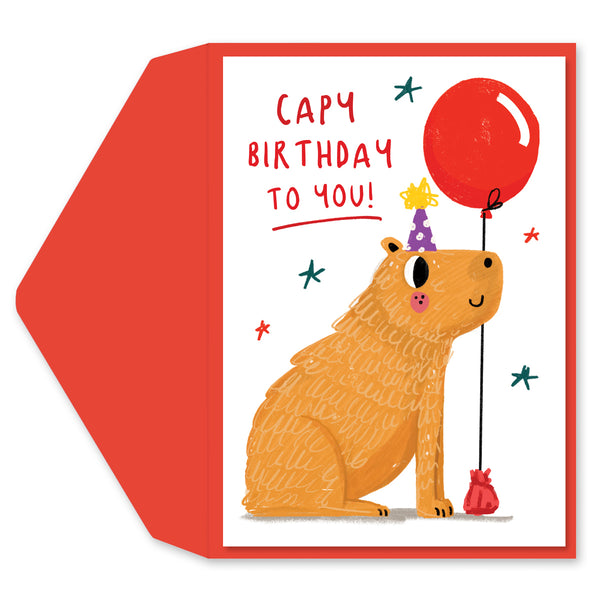Capy  Greeting Card
