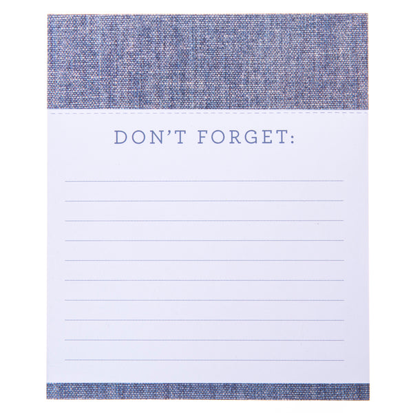 Chambray Jotter Notepad