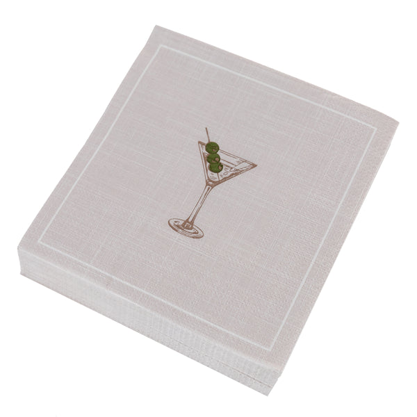 Martini Cocktail Napkins