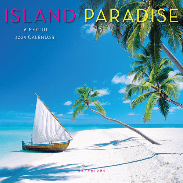 Island Paradise 7 x 7 Mini Calendar